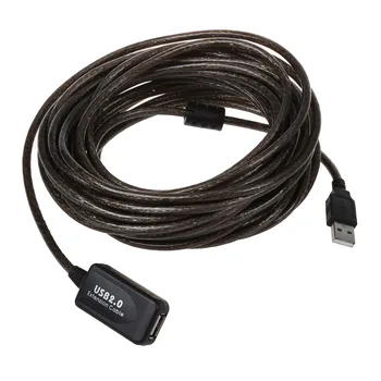 Расширение удлинительный USB 2.0 10М активный/ повторитель 480 ПМБ активный USB кабель