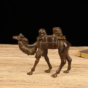 Коллекция и украшение китайских бронзовых статуй животных-верблюдов