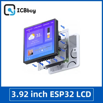 3,92-Дюймовый IPS ЖК-Сенсорный Дисплей Esp32-s3 Настенная Панель Smart Wall Switch Tablet Квадратная Панель Smart Screen Display