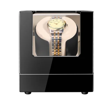 5 РЕЖИМОВ 1 + 0 Намотка Часов для Автоматических Часов Новая Версия Деревянная Коробка Для Аксессуаров Для Часов Коллекционер Для Хранения Часов