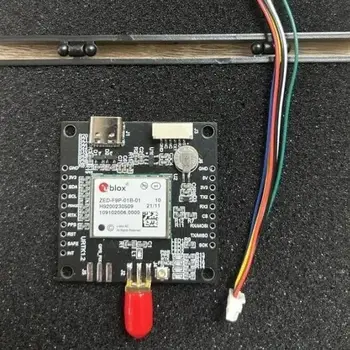 ZED-F9P-01B-01 RTK дифференциальный модуль позиционирования на сантиметровом уровне GPS навигационный модуль новый блок питания приемника UM980 GNSS плата
