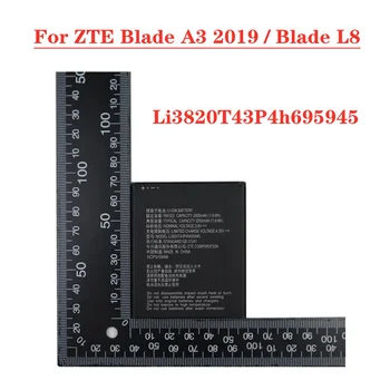 Новый 2050 мАч Li3820T43P4h695945 Сменный Аккумулятор Для ZTE Blade A3 2019/Blade L8 Высококачественный Аккумулятор Для Телефона Bateria