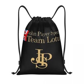 Изготовленные на заказ сумки-рюкзаки на шнурке JPS John Player для мужчин и женщин, легкие спортивные сумки для йоги в спортивном зале специальной команды