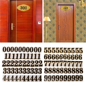 Номерной знак Адрес офиса отеля Наклейки с номерами улиц Табличка на двери
