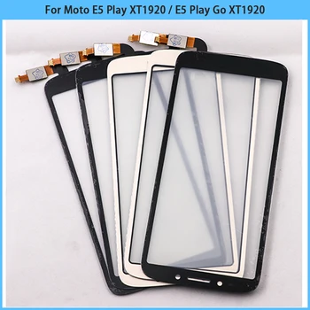 Новинка Для Motorola Moto E5 Play Go Сенсорная панель Дигитайзер Сенсор E5 Play XT1920 XT1921 Замена Сенсорного экрана Переднего стекла LCD