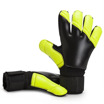 Новые латексные вратарские перчатки с защитой пальцев Съемные футбольные вратарские перчатки с утолщением пальцев взрослого размера 8 9 10