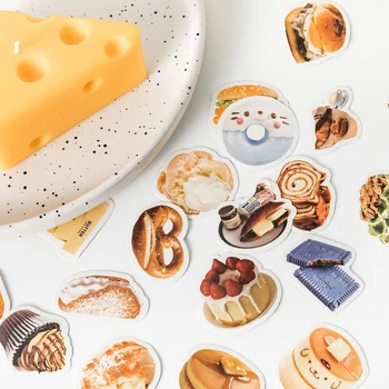 12 упаковок / ЛОТ Серия Sweet Taste Collection с ретро-надписью cute lovely sticker
