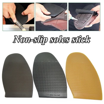 Износостойкая подошва, стельки для ремонта обуви, Противоскользящие накладки на переднюю часть стопы, защитная наклейка для подошвы, резиновые накладки для обуви на каблуках кроссовок