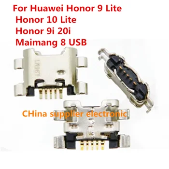 20-200 шт. Для Huawei Honor 9 Lite/youth 10 Lite/Honor 9i 20i/Maimang 8 USB Зарядная Док-станция Разъем для зарядки Порта Jack Разъем