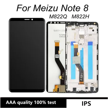 ЖК-дисплей Для Meizu Note8/Note 8 M822H M822Q ЖК-экран Сенсорная панель Дигитайзер в сборе с рамкой Для Дисплея Meizu Note 8