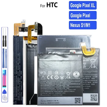 2770 мАч B2PW4100 Аккумулятор для HTC Google Pixel для Nexus S1 /3450 мАч B2PW2100 для HTC nexus для Google Pixel XL для Nexus M1