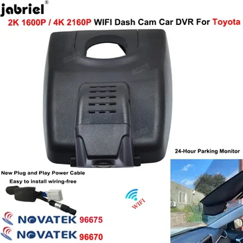 Jabriel Для Toyota Rav4 Venza Harrier 2018 2019 2020 2021 2022 Автомобильный Видеорегистратор 4K Plug and Play UHD WiFi Dash Cam Камера