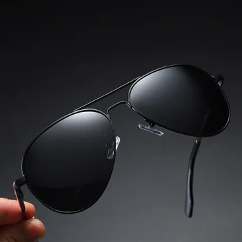Новые солнцезащитные очки для вождения пилота Мужчины За рулем Рыбалка Поляризованные Солнцезащитные очки Для водителя Защита от ультрафиолета Очки Toad