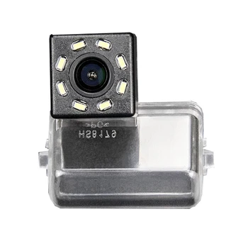 HD Камера заднего Вида со светодиодом для Mazda 6 CX-9 CX-7 CX-5 Besturn X80 B50, Камера Парковки Заднего Вида с Подсветкой Номерного Знака Заднего Вида