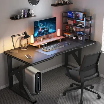 Компьютерный стол Настольный киберспортивный стол и набор стульев Домашний стол Спальня Простой офисный стол Рабочий стол для учебы