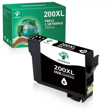 1PK 200XL Черные чернила для Epson XP200 XP300 XP310 XP400 XP410 WF2520 WF2530 WF2540