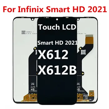 Оригинальный 6,1 ‘ЖК-дисплей Для infinix smart HD 2021 X612B x612 Замена Дигитайзера ЖК-дисплея Для infinix smart HD 2021