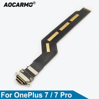 Aocarmo для OnePlus 7/7 Pro USB-порт для зарядки, док-станция для зарядного устройства, USB-разъем, гибкий кабель, запасная часть