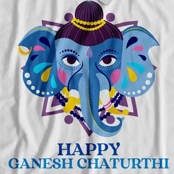 Забавная футболка с Ганешем, идеи Чатуртхи, индуистский Бог, Устраняющий препятствия, Винаяка s