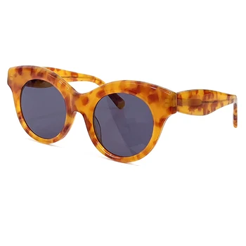 Ретро Круглые Солнцезащитные очки для женщин, Брендовая Дизайнерская обувь, Высококачественные Женские Солнцезащитные Очки Oculos De Sol, Бесплатная Доставка