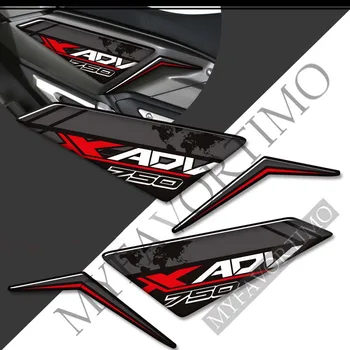 Для Honda XADV X-ADV X ADV 750 150 Аксессуары Наклейки на боковую панель мотоцикла Комплект наклеек с эмблемой на обтекатель