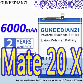 Аккумулятор GUKEEDIANZI HB3973A5ECW HB4073A5ECW 6000 мАч Для Huawei Mate 20X/для Honor Note 10 /8X Max