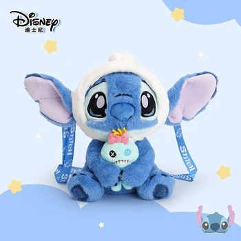 Мягкие игрушки Disney Kawaii Stitch, мультяшные и милые Плюшевые куклы Lilo & Stitch, сумка через плечо, подарок на День рождения и Новый год для детской подруги