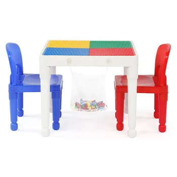 Пластиковый детский стол и 2 стула 2 в 1, стол для девочек, мебель для детской комнаты, детский стол и стул для малышей