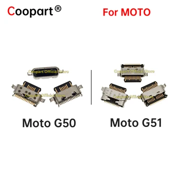 5шт Новых деталей для док-станции для мобильного зарядного устройства Typec для Motorola Moto G50 G51 Разъем для зарядного устройства Micro USB