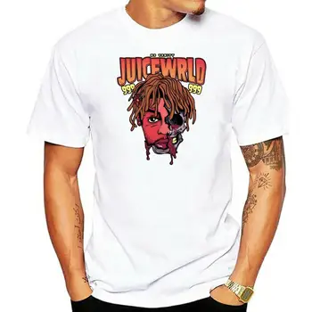 Абстрактная футболка Juice Wrld No Vanity - черная футболка высочайшего качества