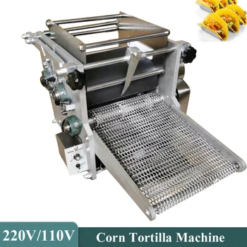 Коммерческая машина для приготовления кукурузных тортилий, такосов, Автоматическая машина для приготовления мексиканских кукурузных рулетов, машина для обертывания клецек.
