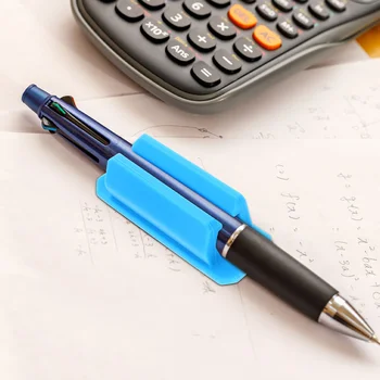 10 шт. Зажимы для карандашей Зажимы для держателя ручки для школьного стола Клейкие зажимы для ручек для письма для офиса
