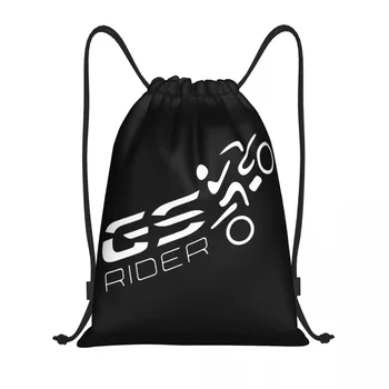 Мотоцикл Enduro GS Рюкзак на шнурке Для женщин и мужчин, Спортивный рюкзак для спортзала, Складной рюкзак для тренировок Motorrad, Байкерская Приключенческая сумка для тренировок, сумка