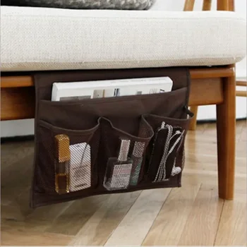 Войлочный прикроватный органайзер для хранения, прикроватная сумка-вкладыш, противоскользящая прикроватная сумка, Боковая сумка для дивана, подвесной держатель косметички, карманы для дивана