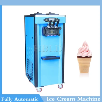 Цена по прейскуранту завода-изготовителя 2 + 1 машина для приготовления мягкого мороженого с ароматом клубники для ресторана быстрого питания Машина для приготовления замороженного йогурта