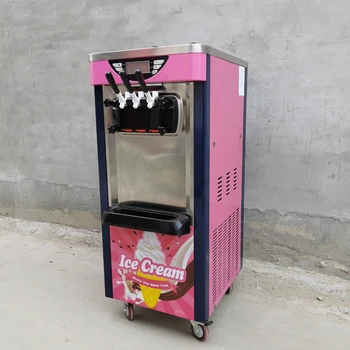 Машина для мягкой подачи мороженого PBOBP, коммерческие Электрические мороженицы, настольная машина для приготовления мороженого 220V 110V