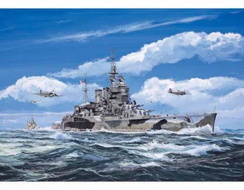 Набор пластиковых моделей Trumpeter 1/700 05764 HMS Battle Cruiser Renown 1942