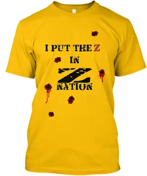 Я надел футболку Z in Z Nation Tee с надписью