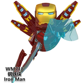 Disney Legends Iron MK50 Man War Machine, Строительные блоки, Мини-фигурка, Кирпичи, модель фигурки, Обучающие игрушки Diy, подарок