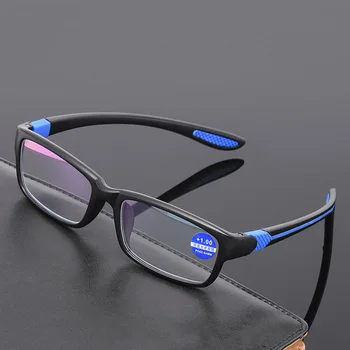 Сверхлегкие очки для чтения, блокирующие синий свет, Очки для пресбиопии, мужские и женские оптические очки для дальнозоркости