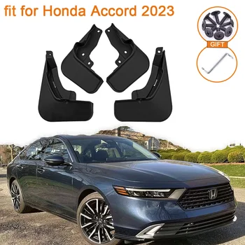 Брызговики для Honda Accord 11-го Поколения XI 2023 2024 Аксессуары Брызговики Брызговики Откидное Крыло Запчасти Для Передних И Задних Колес Наклейка