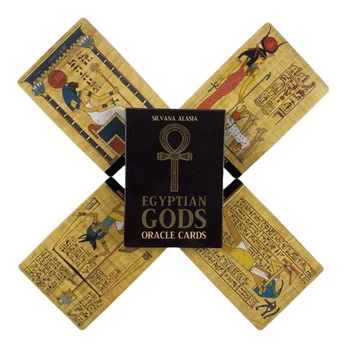 Карты Оракула Египетских Богов - Колода из 36 игр для гадания на английском языке Borad Games